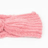 bandeau hiver rose tricot