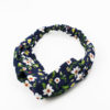 headband bleu fleurs