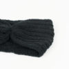 headband femme hiver noir