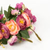 couronne de fleurs mariage roses violet rose