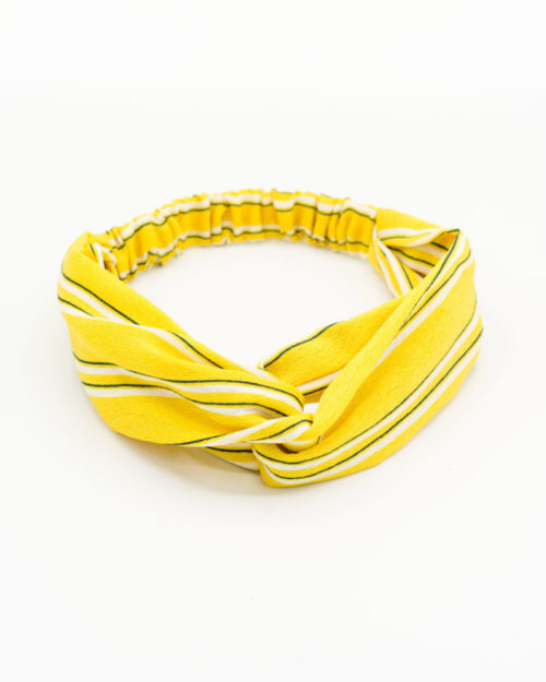 Headband pour femme jaune