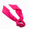 chouchou foulard rose fuchsia