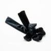 chouchou foulard noir en velours